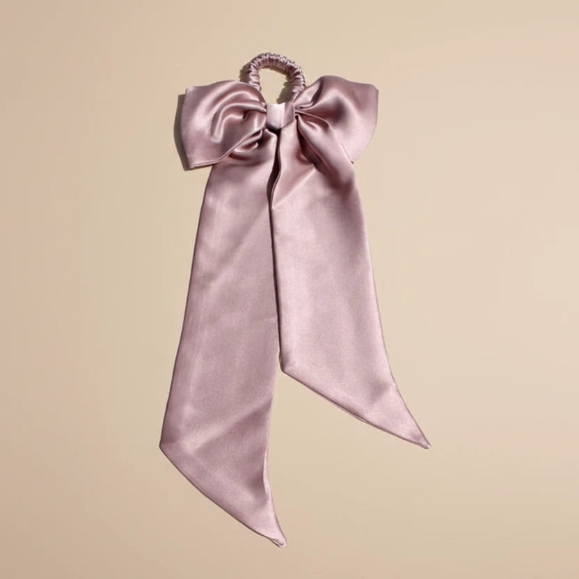 The Softest Hour™ Silk Ribbon & Skinny Scrunchie Set | 19 Momme