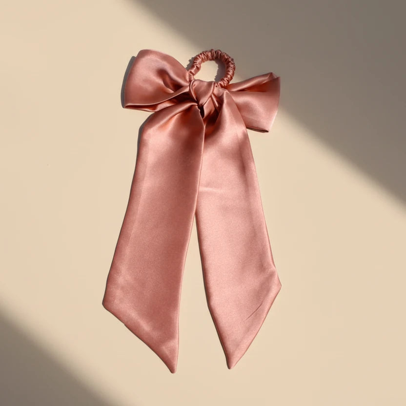 The Softest Hour™ Silk Ribbon & Skinny Scrunchie Set | 19 Momme