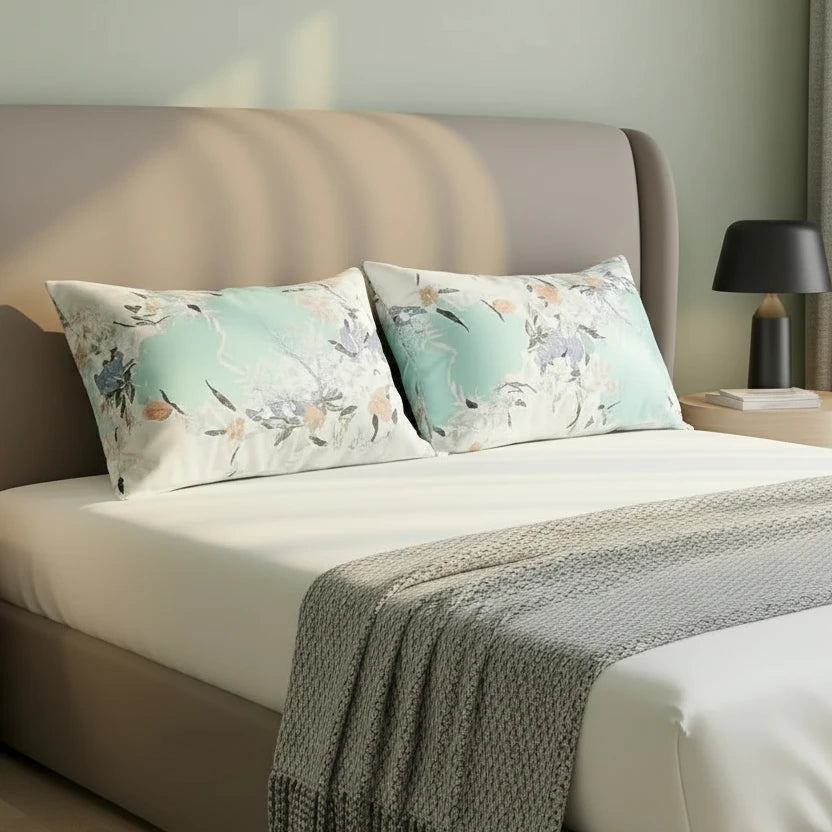 The Softest Hour™ Mulberry Silk Pillowcase | 16 Momme — Printed Edition