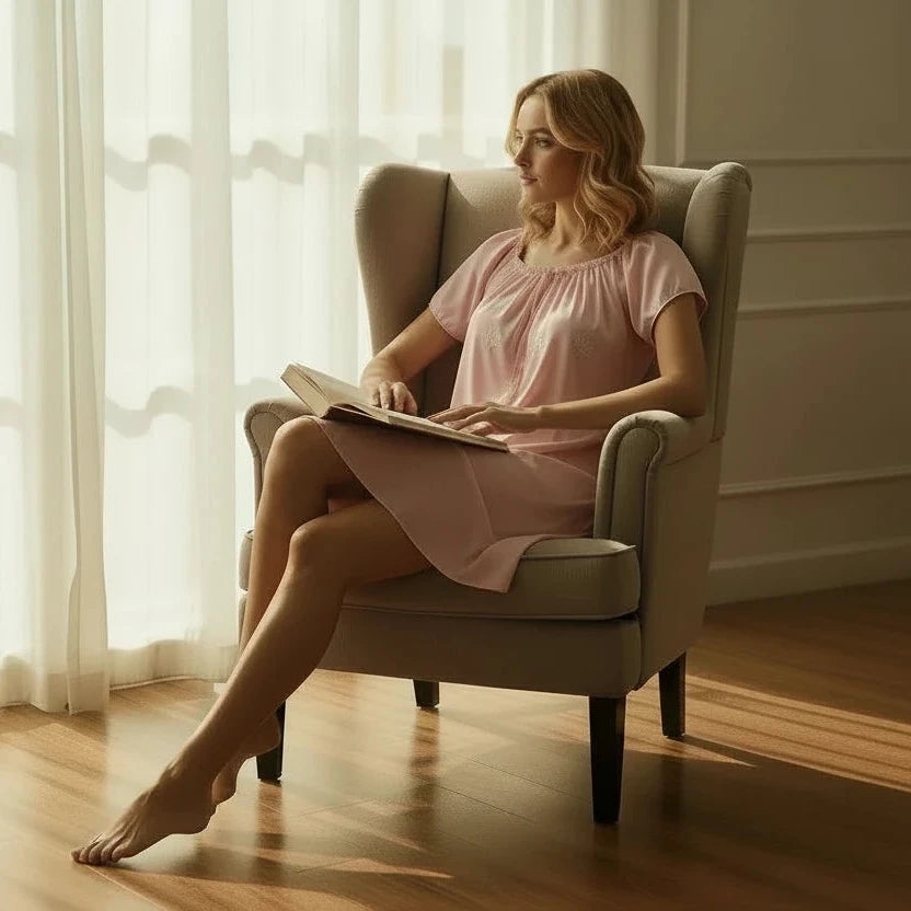 The Softest Hour™ Mulberry Silk Nightgown | 19 Momme