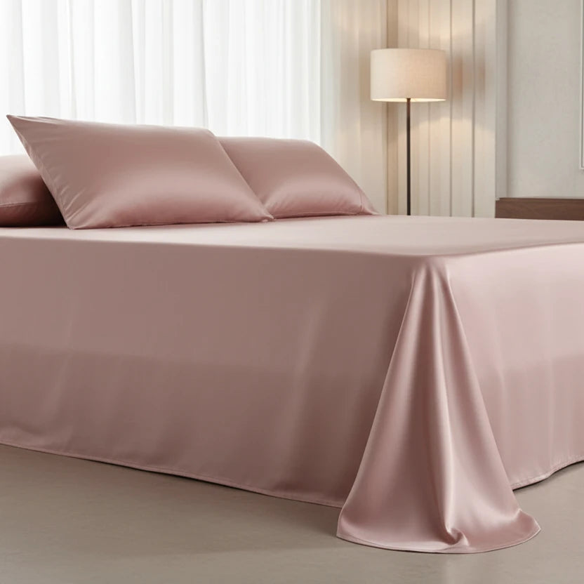 The Softest Hour™ Natural Mulberry Silk Flat Sheet