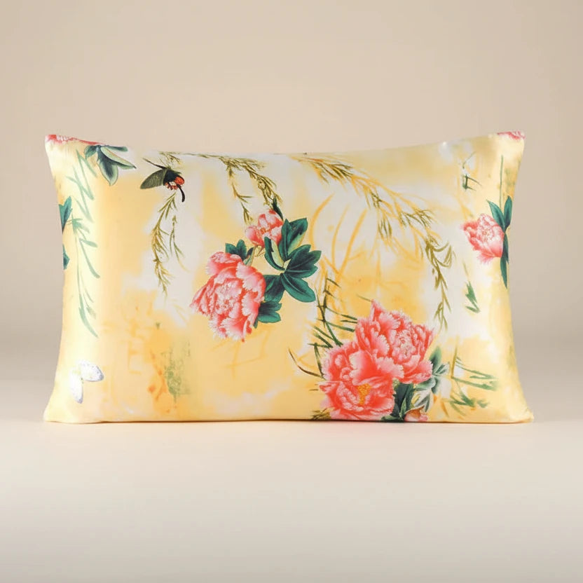 The Softest Hour™ Mulberry Silk Pillowcase | 16 Momme — Printed Edition