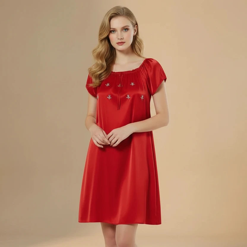 The Softest Hour™ Mulberry Silk Nightgown | 19 Momme