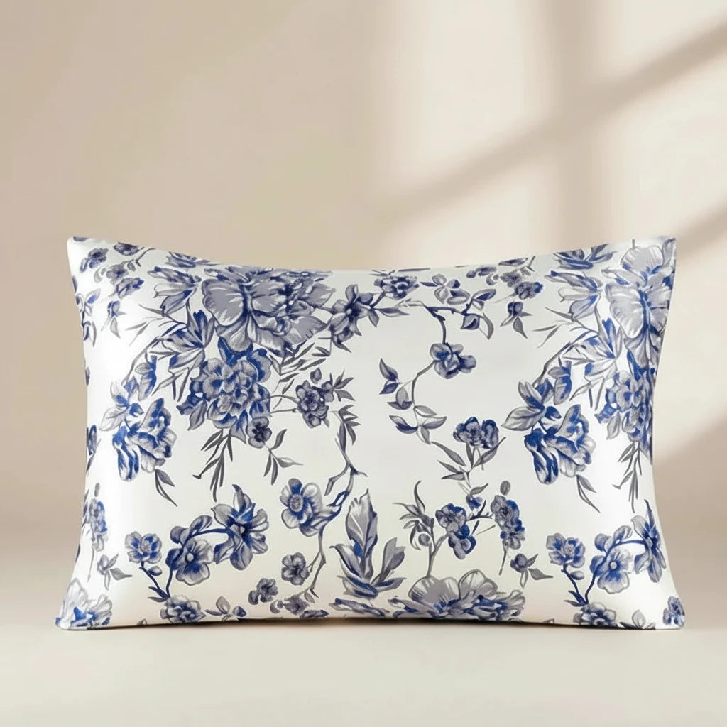 The Softest Hour™ Mulberry Silk Pillowcase | 16 Momme — Printed Edition
