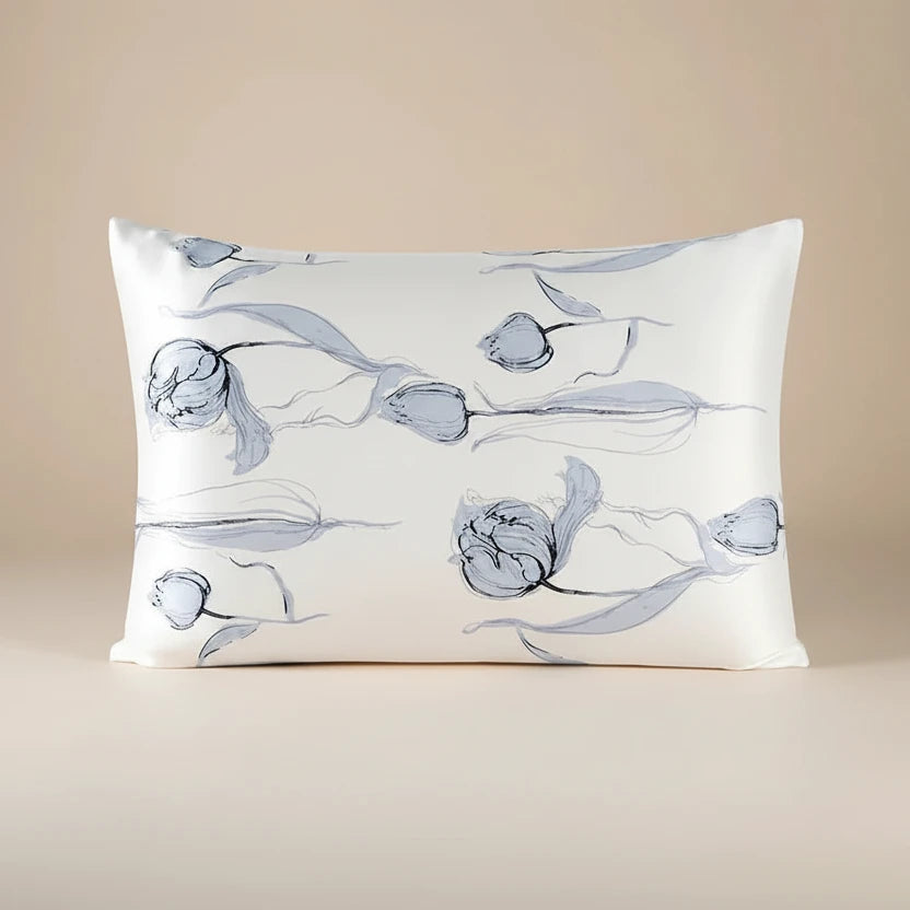 The Softest Hour™ Mulberry Silk Pillowcase | 16 Momme — Printed Edition