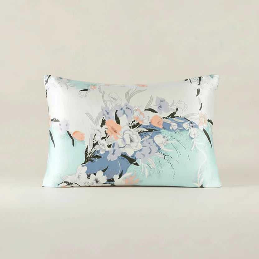 The Softest Hour™ Mulberry Silk Pillowcase | 16 Momme — Printed Edition