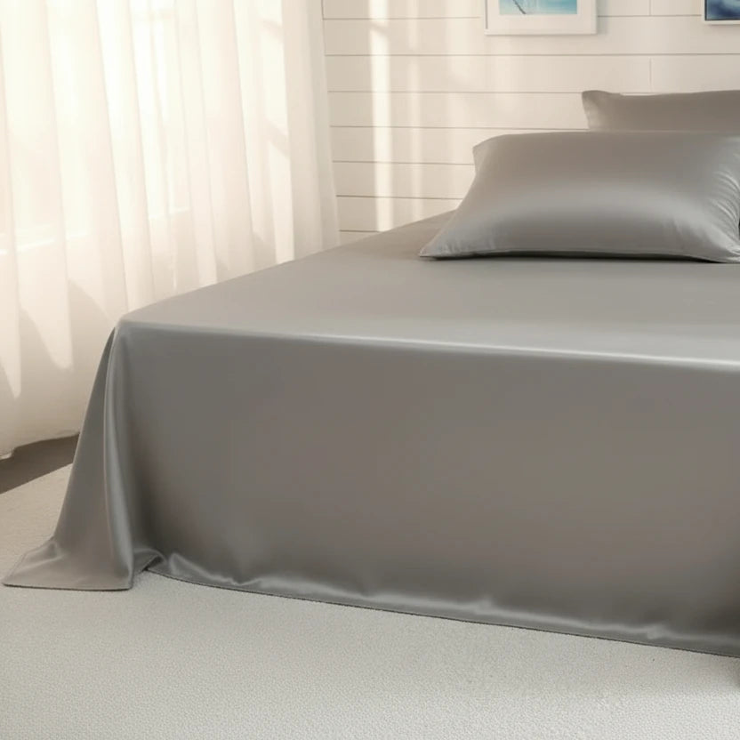 The Softest Hour™ Natural Mulberry Silk Flat Sheet