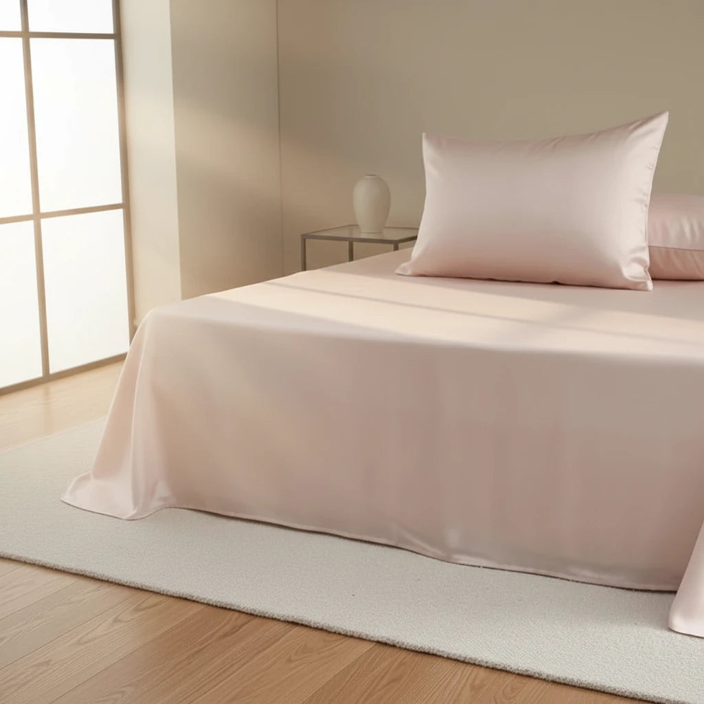 The Softest Hour™ Natural Mulberry Silk Flat Sheet