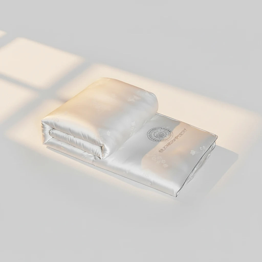 The Weight of Stillness™ Silk-Filled Quilt