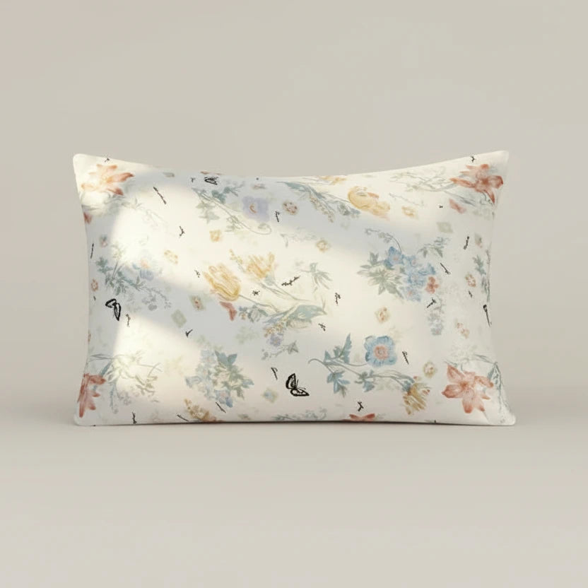 The Softest Hour™ Mulberry Silk Pillowcase | 16 Momme — Printed Edition