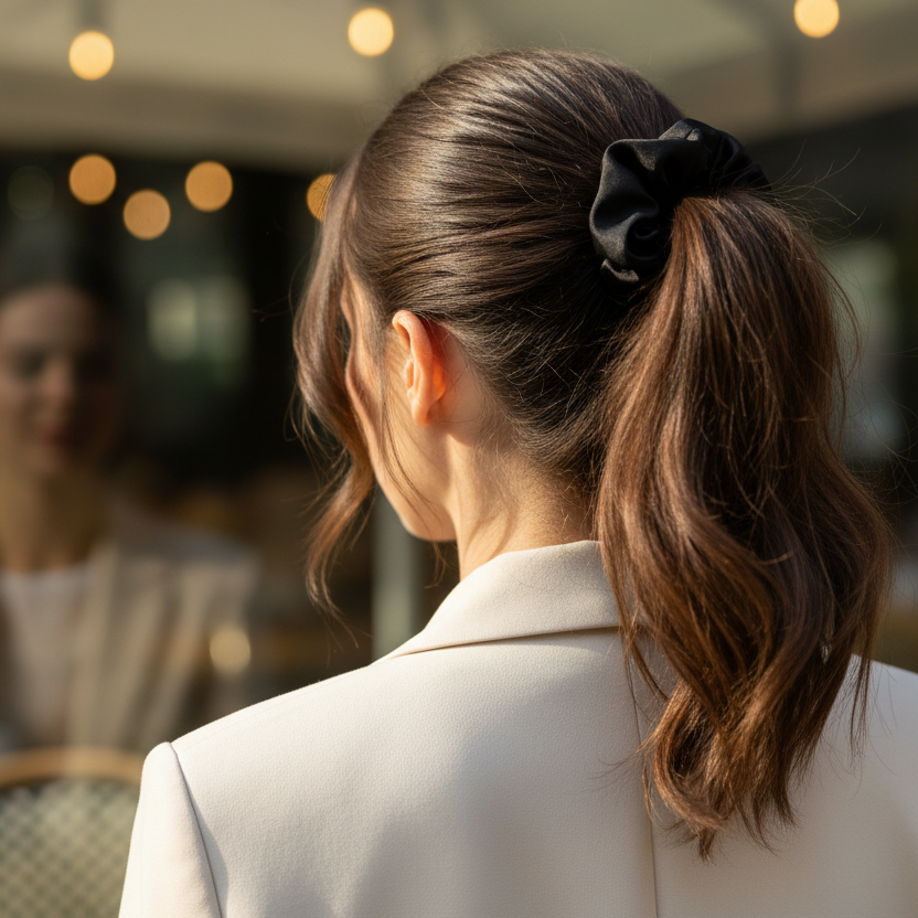 The Softest Hour™ Silk Hair Tie